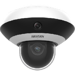 Mini Domo PanoVu 4 Megapixel / 1 PTZ 4X Zoom + 3 Lentes Panorámicos 360° / H.265 / 10 mts IR / Uso en Interior / PoE+ / dWDR /