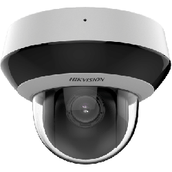 Mini Domo PTZ IP 6 Megapixel / 4X Zoom / Micrófono y Bocina Integrada / ACUSENSE / H.265+ / 20 mts IR EXIR / WDR / PoE / IK10 /