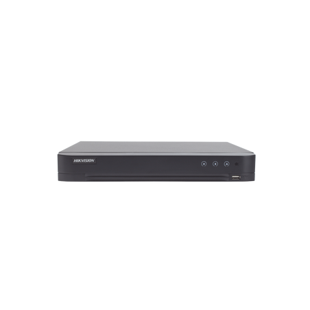 DVR 4 Canales TurboHD + 2 Canales IP / 5 Megapixel Lite - 3K Lite / Acusense (Evista falsas alarmas) / Audio por Coaxitron / 1 B