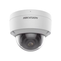 Domo IP 4 Megapixel / Imagen a Color 24/7 / PoE / Lente 2.8 mm / Exterior IP67 / IK10 / WDR 130 dB / PoE / Micrófono Integrado 