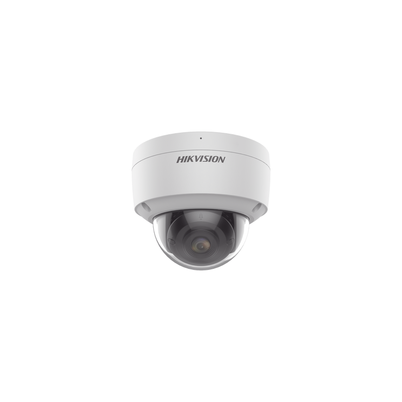 Domo IP 4 Megapixel / Imagen a Color 24/7 / PoE / Lente 2.8 mm / Exterior IP67 / IK10 / WDR 130 dB / PoE / Micrófono Integrado 