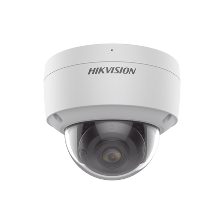 Domo IP 4 Megapixel / Imagen a Color 24/7 / PoE / Lente 2.8 mm / Exterior IP67 / IK10 / WDR 130 dB / PoE / Micrófono Integrado 
