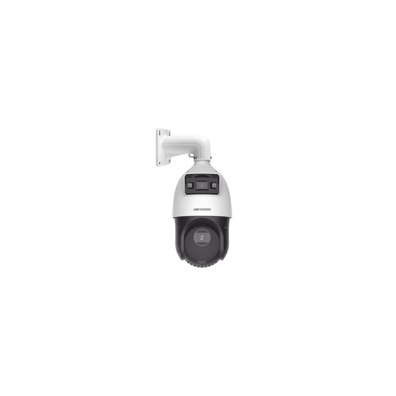 [TandemVu] PTZ IP 4 Megapixel con Cámara Fija 4 Megapixel / 25X Zoom / 100 mts IR / IP66 / ACUSENSE / PoE+ / Entrada-Salida de 