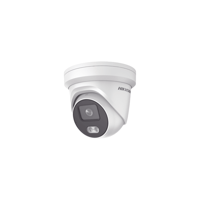 Turret IP 8 Megapixel / Imagen a Color 24/7 / Lente 2.8 mm / Luz Blanca 30 mts / WDR 130 dB / Exterior IP67 / Micrófono Integra