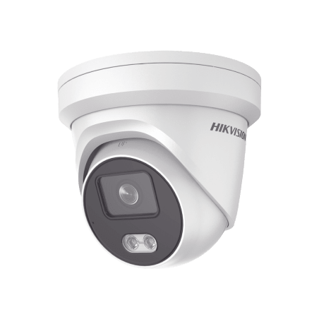 Turret IP 8 Megapixel / Imagen a Color 24/7 / Lente 2.8 mm / Luz Blanca 30 mts / WDR 130 dB / Exterior IP67 / Micrófono Integra
