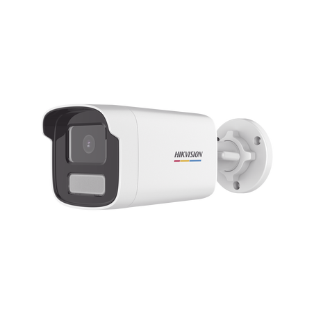 Bala IP 4 Megapixel / ACUSENSE Lite (Detección de Movimiento en Humanos y Vehículos) / Lente 4 mm / Imagen a Color 24/7 / Luz 