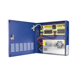 Fuente de Poder Profesional HEAVY DUTY @ 30 Amperes / 18 canales / Hasta 2.5 Amperes por Salida / Protección Contra Sobrecargas