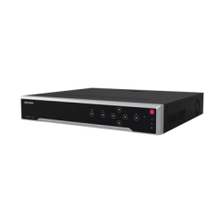 NVR 12 Megapixel (4K) / 16 canales IP / 16 Puertos PoE / Soporta Cámaras con AcuSense / 4 Bahías de Disco Duro / Switch PoE / 