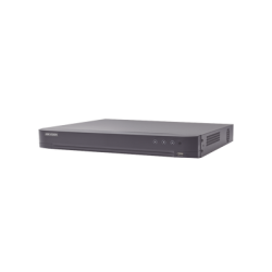 DVR 16 Canales TURBOHD + 16 Canales IP / 8 Megapixel (4K) / Audio Bidireccional / ACUSENSE / Reconocimiento Facial / 2 Bahías d