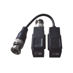 Kit de Transceptor (Balluns) TURBOHD con Boton Push / Hasta 8 MP (4K) / 100% Cobre / Soporta HD-TVI / AHD / CVI / CVBS / Audio p