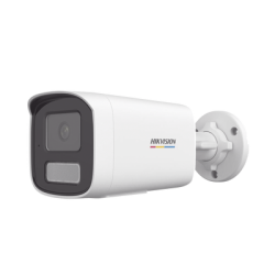 [Dual Light + ColorVu] Bala IP 4 Megapixel / Lente 4 mm / 50 mts IR + 50 mts Luz Blanca / Micrófono Integrado / ACUSENSE Lite /