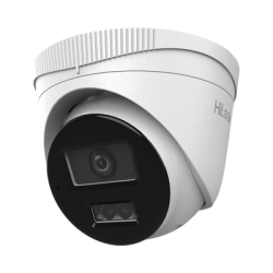 HiLook Series / Turret IP 4 Megapixel / Lente 2.8 mm / 30 mts IR / Micrófono Integrado / Exterior IP67 / PoE / dWDR / H.265+ / 