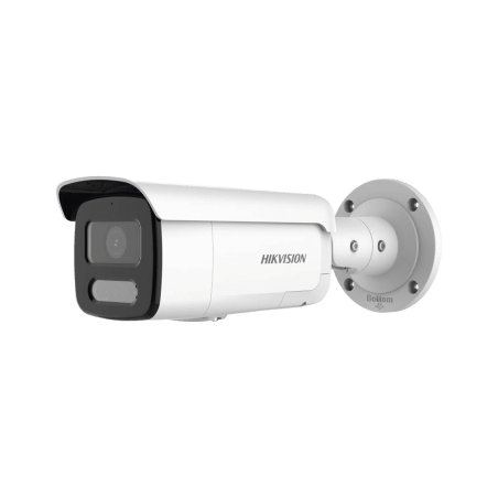 [Dual Light + ColorVu] Bala IP 8 Megapixel / Lente 4 mm / 60 mts IR + 60 mts Luz Blanca / Exterior IP67 / Luz Intermitente y Ale